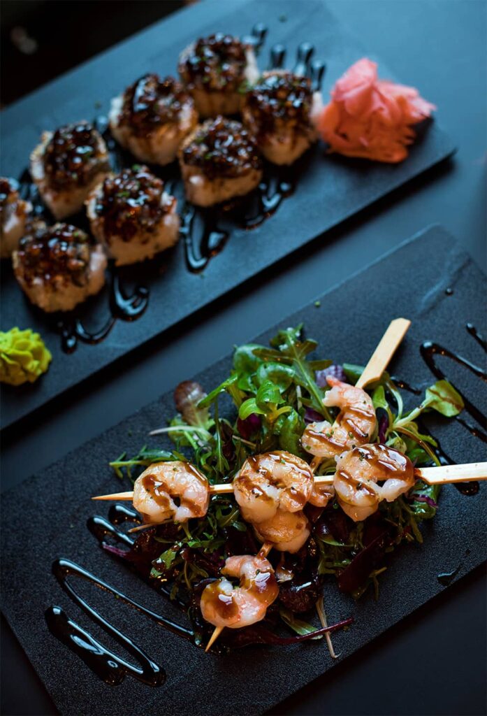 food at Fine dining restaurant in Florence 3